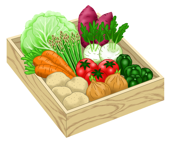 野菜のイラスト無料素材